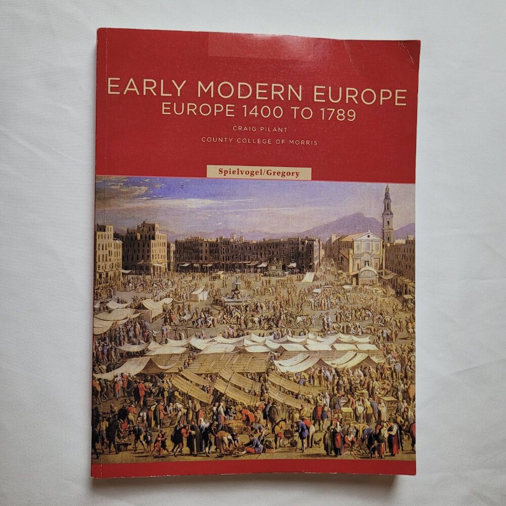 Early Modern Europe 1400 to 1789 Cengage Learning history book Morris College 08